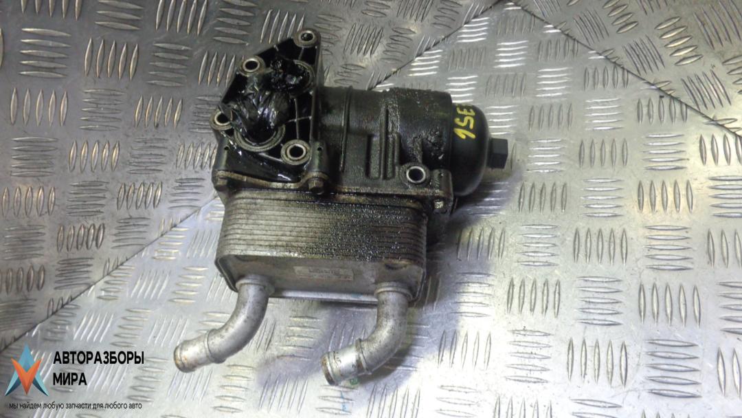 Корпус масляного фильтра дизельный Kia Sorento 2 поколение 2011, 2.2 л., дизель, АКПП, внедорожник 5 дв. - фото №1