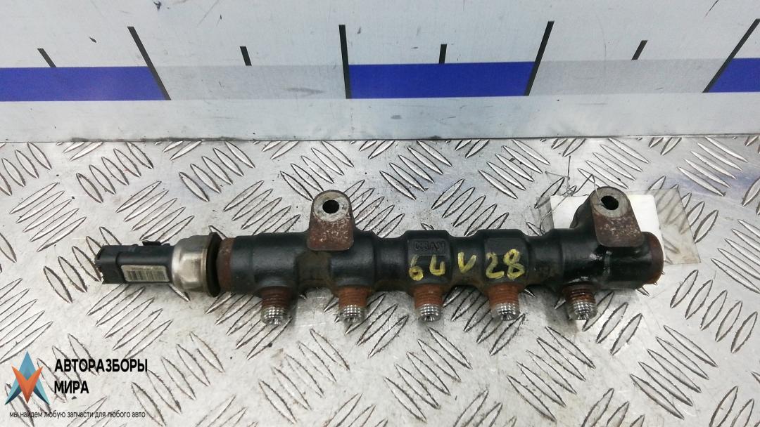 топливная рампа Peugeot 207 1 поколение 2008, 1.6 л., дизель, МКПП, хетчбэк 5 дв., 96545926080 - фото №1