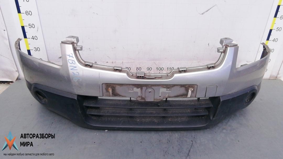 бампер передний Nissan Qashqai 1 поколение 2007, 1.6 л., бензин, МКПП, внедорожник 5 дв. - фото №1