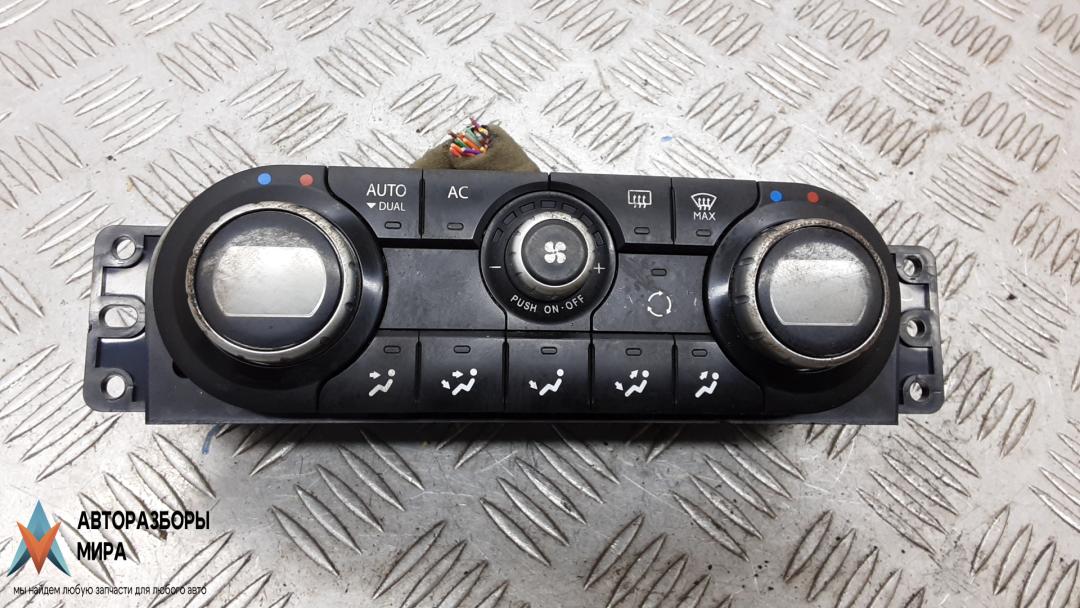 блок управления печки / климат-контроля Renault Koleos 1 поколение 2009, 2.0 л., dCi 4x4, дизель, МКПП, внедорожник 5 дв., 27500JY58C - фото №1