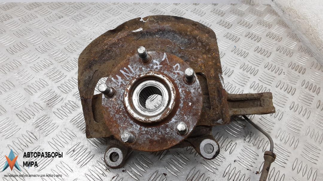 ступица передняя правая Renault Koleos 1 поколение 2009, 2.0 л., dCi 4x4, дизель, МКПП, внедорожник 5 дв., 40202BA60A, 402021KA0A, 40202JY00A, 40202JG01A, 402022560R, 40202JG000, 40202JG01B, 40014JY00A - фото №1