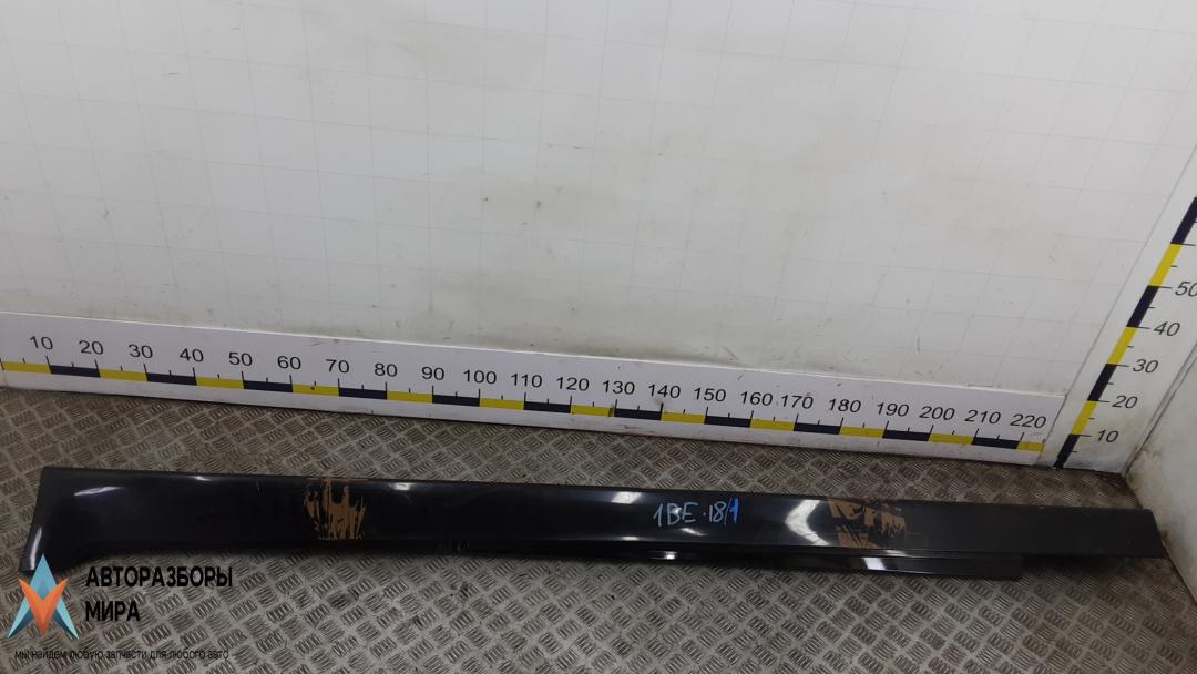 накладка на порог BMW 5 серия F07/F10/F11 2011, 3.0 л., D 530d, дизель, АКПП, универсал - фото №1
