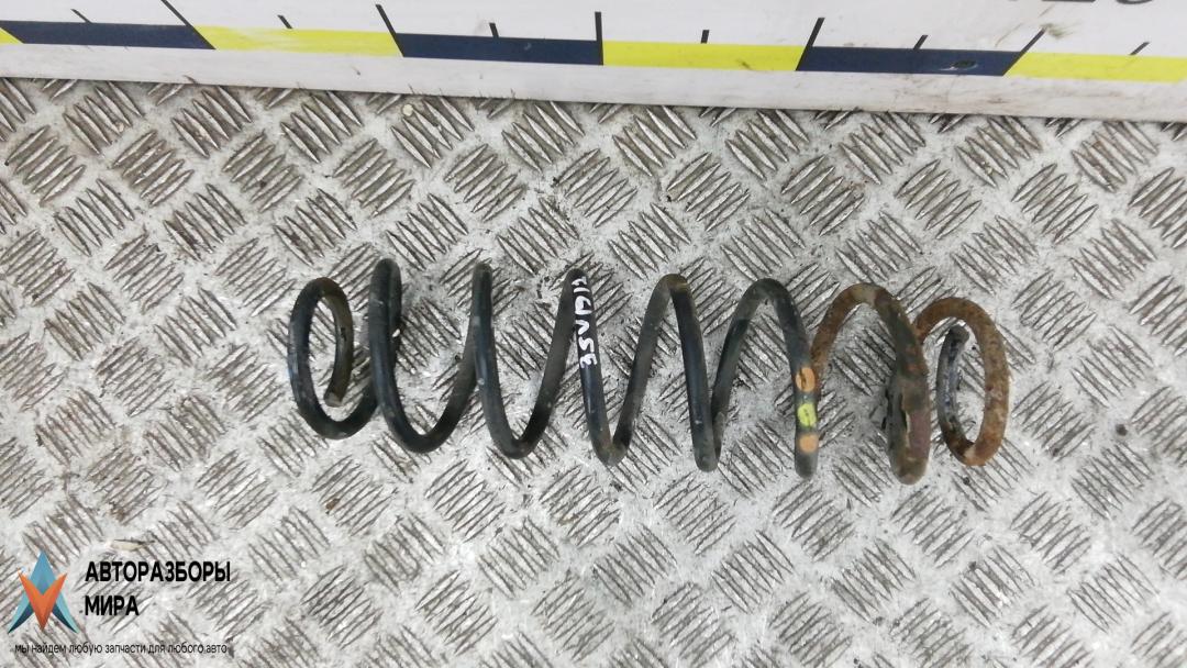 пружина задняя Skoda Fabia 2 поколение (5J) 2007, 1.2 л., 6V, бензин, МКПП, хетчбэк 5 дв., 6Q0511115K - фото №1