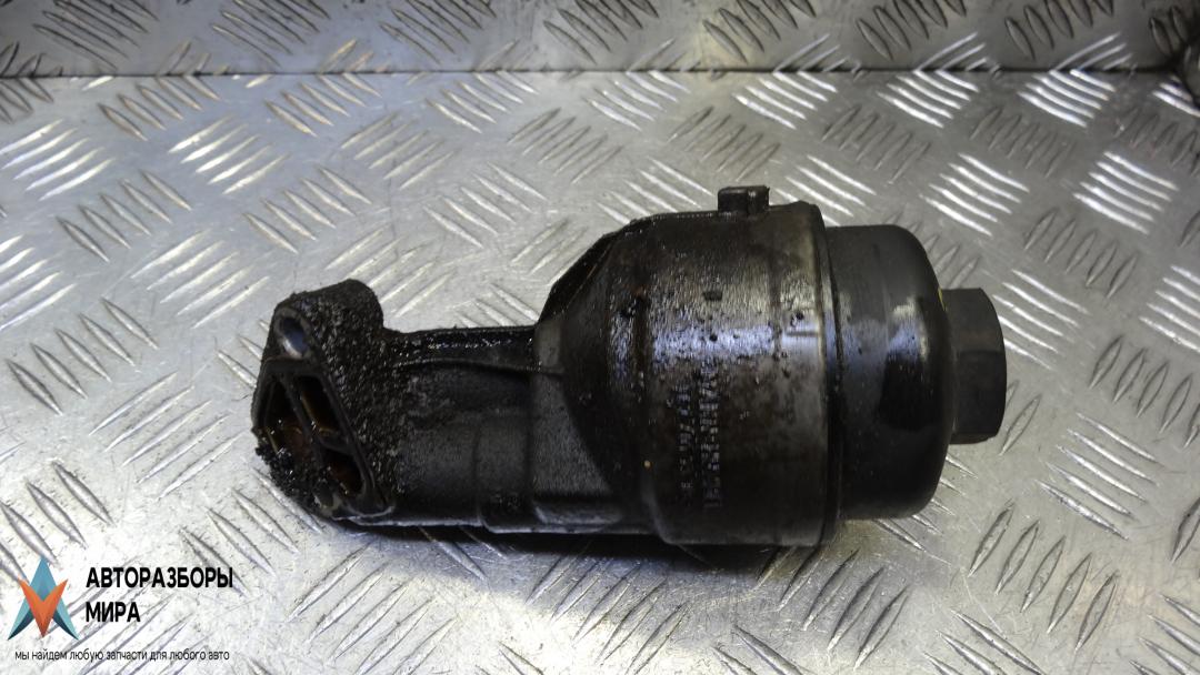 Корпус масляного фильтра бензиновый Skoda Fabia 2 поколение (5J) 2009, 1.2 л., 6V, бензин, МКПП, хетчбэк 5 дв., 030115403D - фото №1