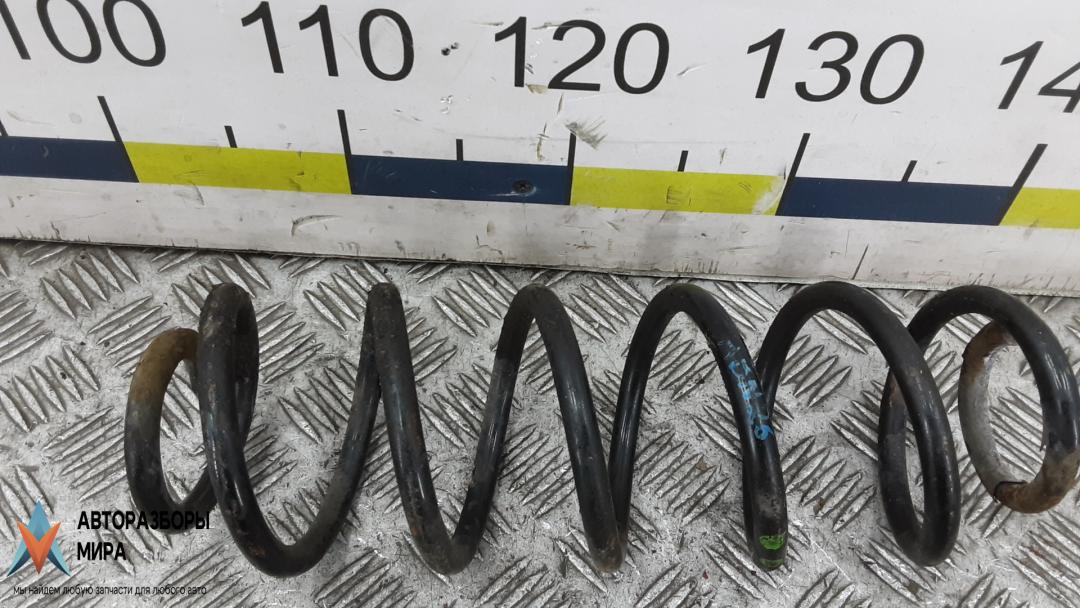 пружина задняя Skoda Rapid 1 поколение 2013, 1.6 л., дизель, МКПП, хетчбэк 5 дв., 1J0511115BR, 1J0511115AM, 1J0511115B - фото №1