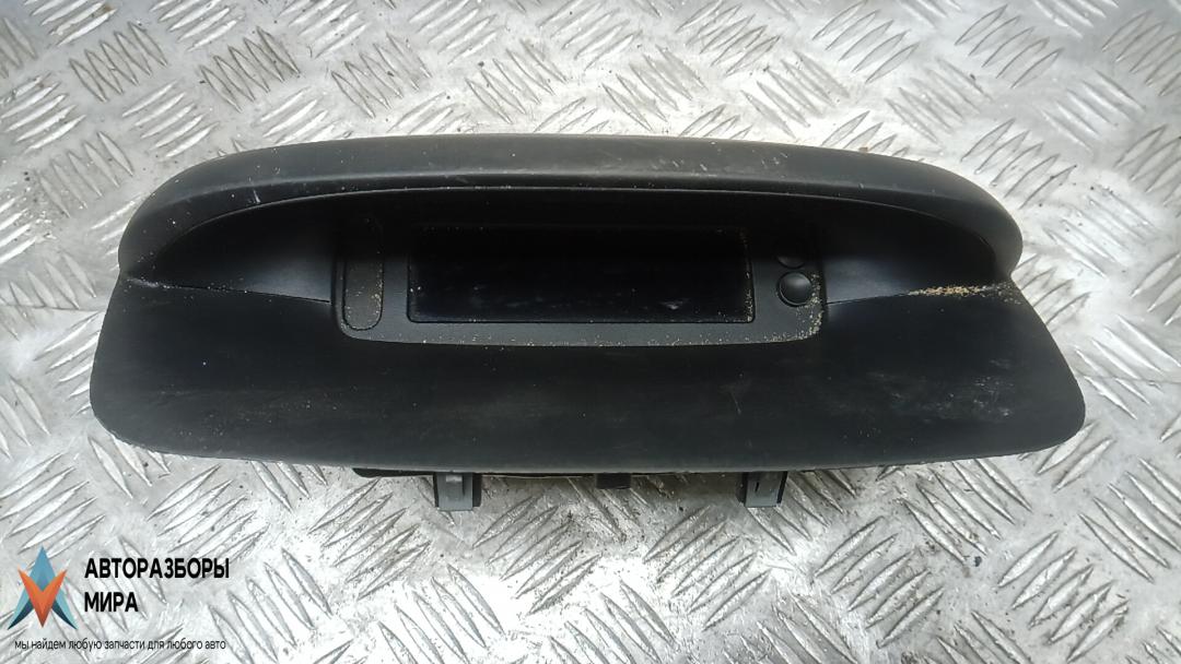 монитор Renault Megane 3 поколение 2010, 1.6 л., бензин, МКПП, хетчбэк 5 дв., 280349044R - фото №1