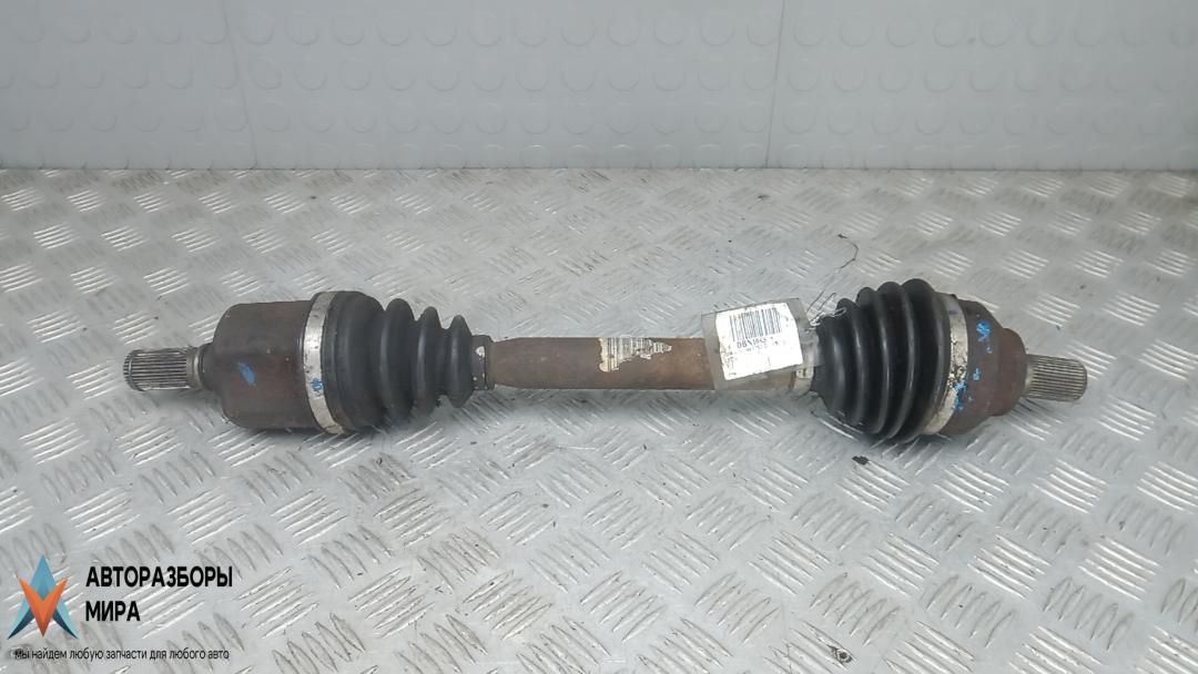 полуось передняя левая (приводной вал, ШРУС) Ford C-Max 1 поколение 2004, 1.6 л., TDCi, дизель, АКПП, минивэн, 1682285, 8603362, 30681126, 3M513B437DAF, 1305939, 3M513B437DAD, 3M513B437DAE, 1223785, 3M513B437DAC, 3M513B437DAG, 1353398, 1437541 - фото №1