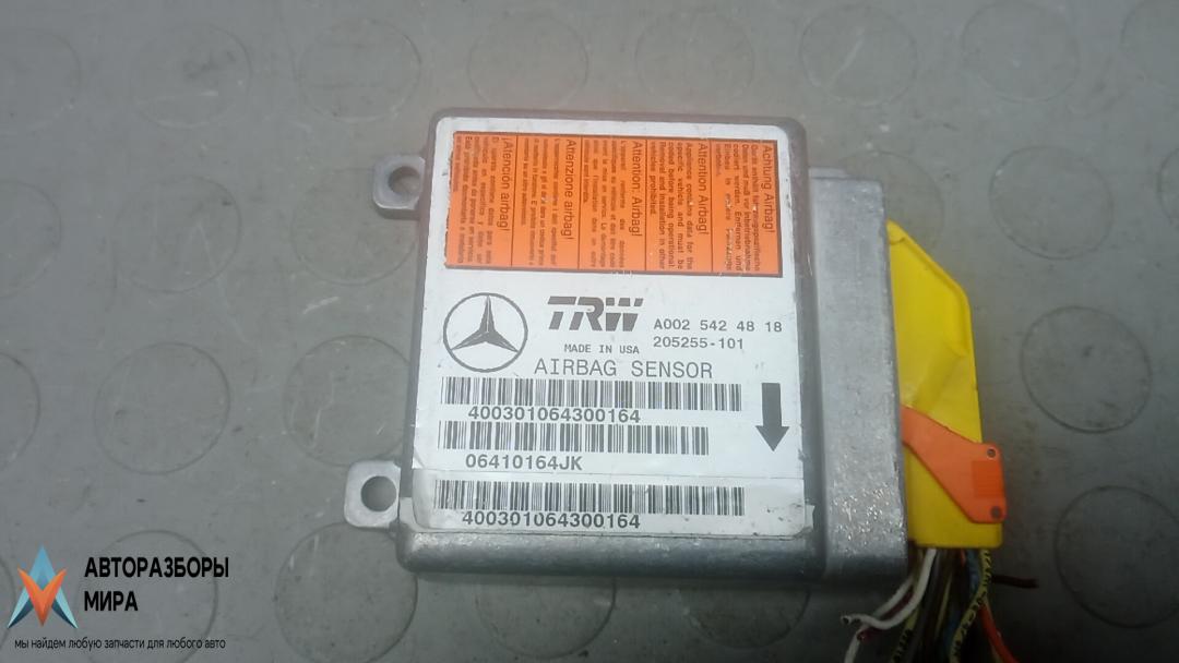 блок AirBag Mercedes-Benz M-Класс W163 1999, 4.3 л., ML430, бензин, АКПП, внедорожник 5 дв., A0025424818 - фото №1