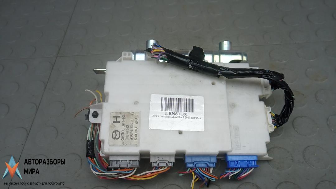 блок комфорта Mazda 3 BL 2010, 1.6 л., дизель, МКПП, хетчбэк 5 дв., BDG867560F, VP8ALF14B205JF - фото №1