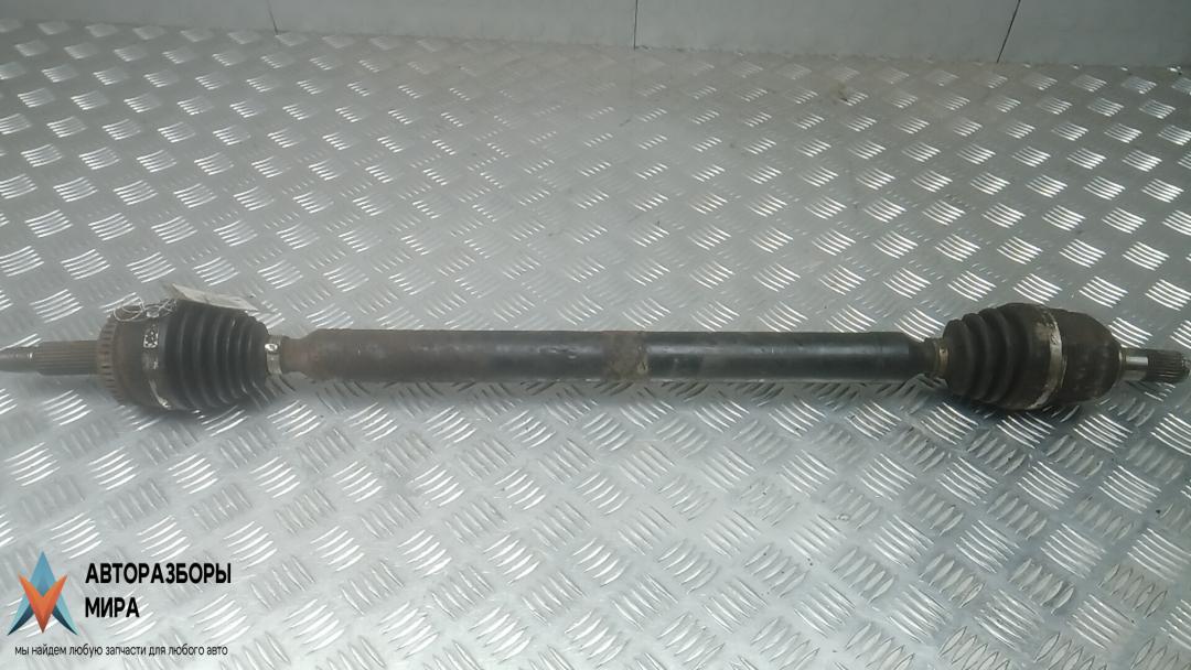 полуось передняя правая (приводной вал, ШРУС) Hyundai i30 GD 2012, 1.6 л., дизель, МКПП, универсал, 49501A6100, 495013X110 - фото №1
