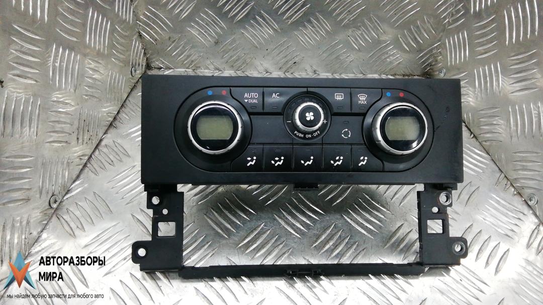 блок управления печки / климат-контроля Renault Koleos 1 поколение 2009, 2.0 л., dCi 4x4, дизель, АКПП, внедорожник 5 дв., 27500JY58C - фото №1