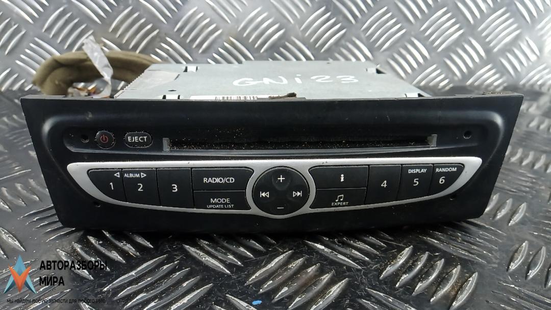 магнитола Renault Koleos 1 поколение 2009, 2.0 л., dCi 4x4, дизель, АКПП, внедорожник 5 дв., 28185JY01A - фото №1