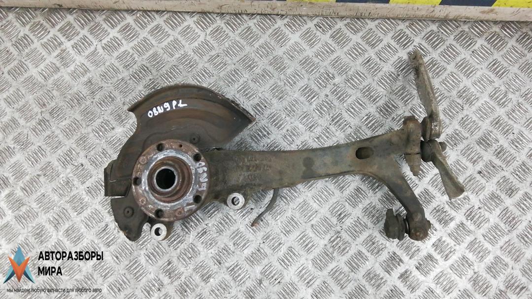 ступица передняя левая Audi A6 4F/C6 2005, 2.5 л., дизель, АКПП, универсал, 4A0407615G, 447407615B, 4A0407615B, 4B0407613B, 4A0407615D, 4A0407615F - фото №1