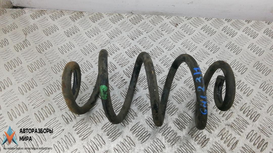 пружина задняя Renault Koleos 1 поколение 2009, 2.0 л., dCi 4x4, дизель, АКПП, внедорожник 5 дв., 550209535R - фото №1