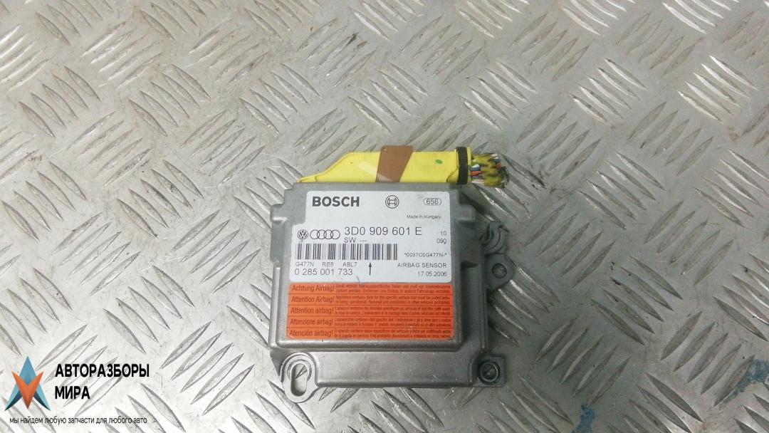блок AirBag Volkswagen Phaeton 1 поколение 2007, 3.0 л., дизель, АКПП, седан, 3D0909601E, 0285001733 - фото №1