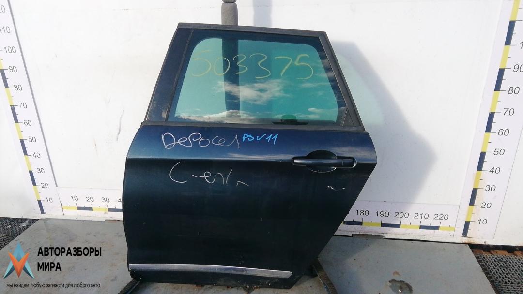 дверь задняя левая Citroen C5 2 поколение 2010, 1.6 л., дизель, МКПП, универсал - фото №1