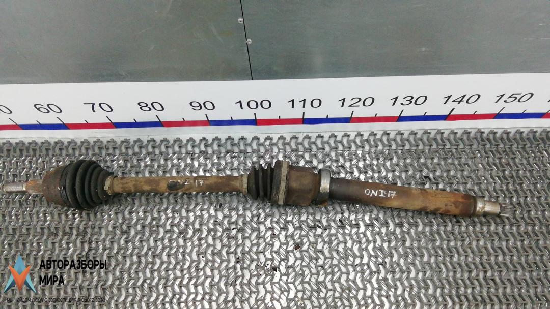 полуось передняя правая (приводной вал, ШРУС) Ford Focus 3 поколение 2012, 1.0 л., бензин, МКПП, хетчбэк 5 дв., 1840127, 1828480, RMBV613B436U2C, 1774248, 1840129, 1828481, RMBV613B436U2B, 1840126, AV613B436JB, BV613B436UA, 2006991, BV613B436UB, BV613B436UC, 1777139, 1818930 - фото №1