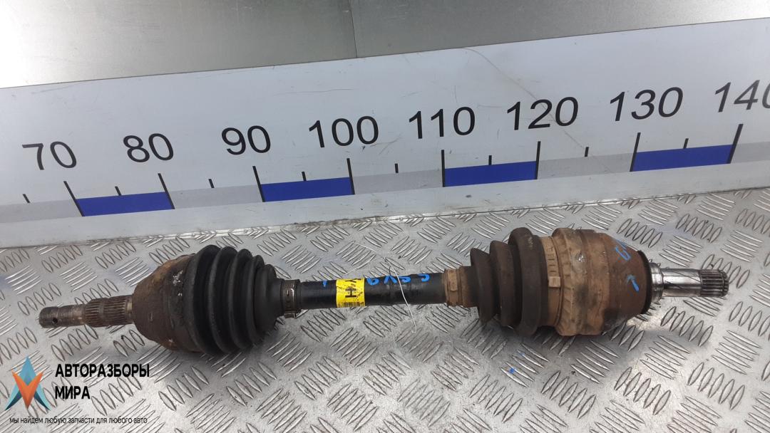 полуось передняя левая (приводной вал, ШРУС) Opel Meriva 2 поколение (B) 2010, 1.4 л., бензин, МКПП, хетчбэк 5 дв., 95520591, 95520592, 13248622, 374742 - фото №1