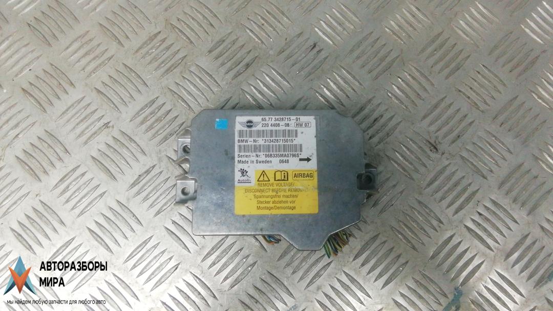 блок AirBag Mini Cooper R56 2007, 1.6 л., бензин, МКПП, хетчбэк 5 дв., 313428715015 - фото №1