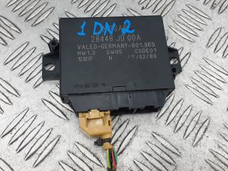 блок управления парктрониками Nissan Qashqai 1 поколение 2007, 1.6 л., бензин, МКПП, внедорожник 5 дв., 28448JD00A