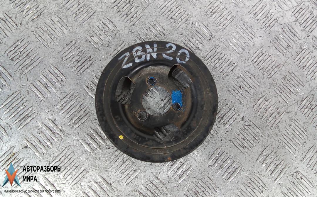 Шкив коленвала демпферный бензиновый Mini Cooper R56 2007, 1.6 л., бензин, МКПП, хетчбэк 5 дв. - фото №1