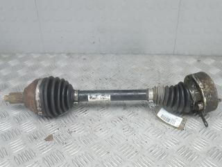 полуось передняя левая (приводной вал, ШРУС) Volkswagen Polo 5 поколение 2012, 1.6 л., дизель, МКПП, хетчбэк 5 дв., 6R0407761A, 6R0407761AX