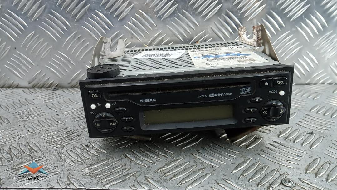 магнитола Nissan Navara D40 2005, 2.5 л., дизель, МКПП, пикап, 28185EB300 - фото №1