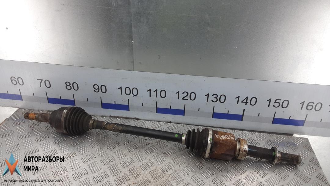 полуось передняя правая (приводной вал, ШРУС) Nissan Leaf 1 поколение 2012, электро, АКПП, хетчбэк 5 дв. - фото №1