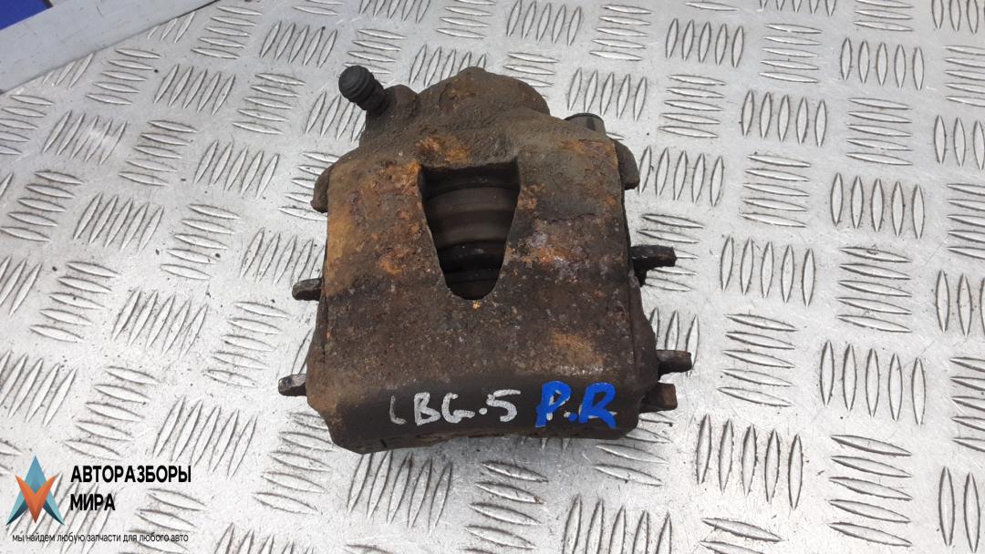 суппорт передний правый Skoda Fabia 2 поколение (5J) 2009, 1.4 л., дизель, МКПП, хетчбэк 5 дв., 1K0615124D, 6Q0615124, 6N0615124B, 1J0615124, 1J0615124A, 1K0615124A, 6RF615124 - фото №1