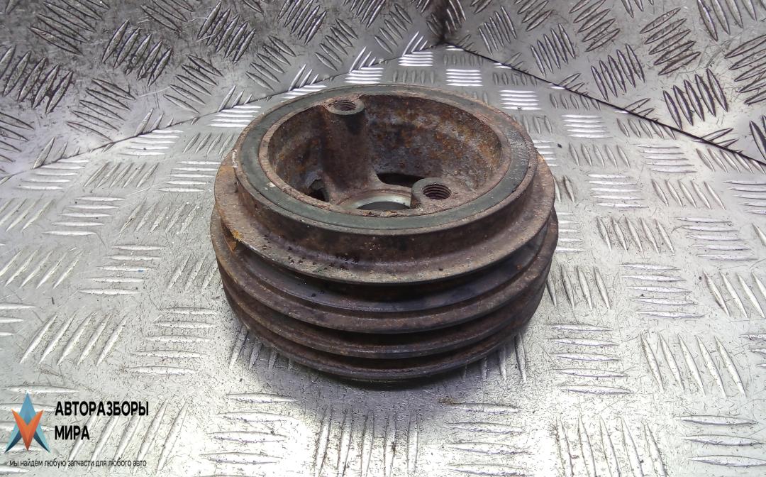 шкив коленвала Mitsubishi Pajero 4 поколение 2009, 3.2 л., дизель, МКПП, внедорожник 5 дв., 1104A082 - фото №1