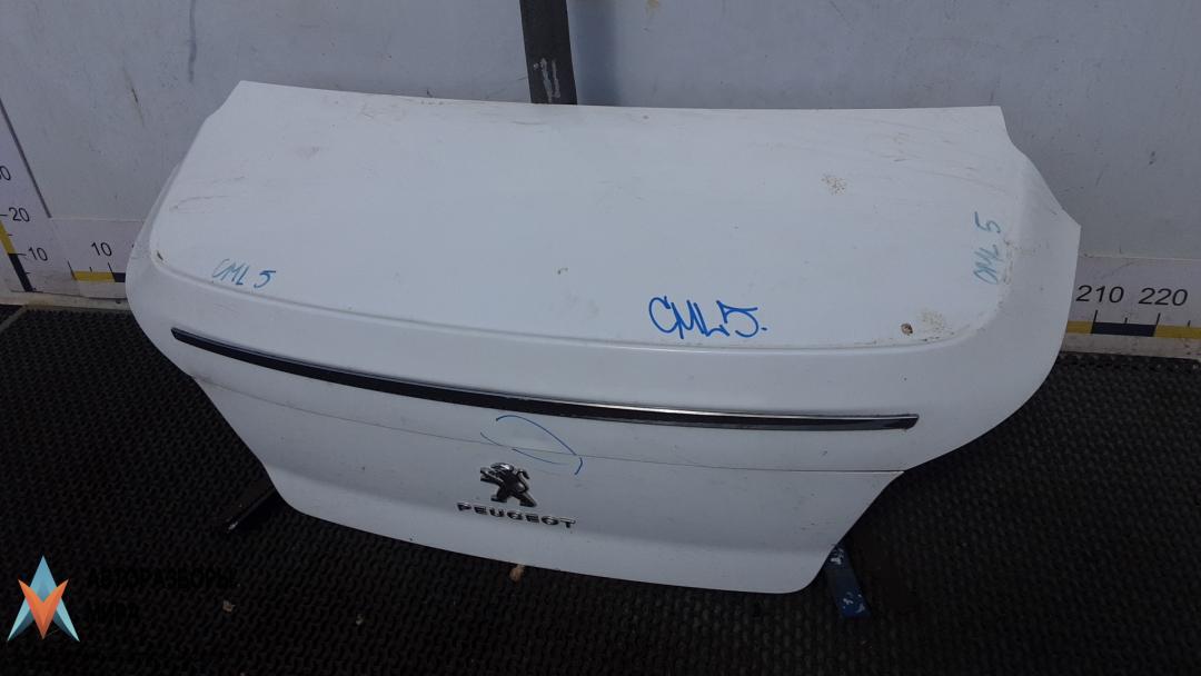 крышка багажника Peugeot 508 1 поколение 2011, 2.0 л., HDi, дизель, МКПП, седан - фото №1