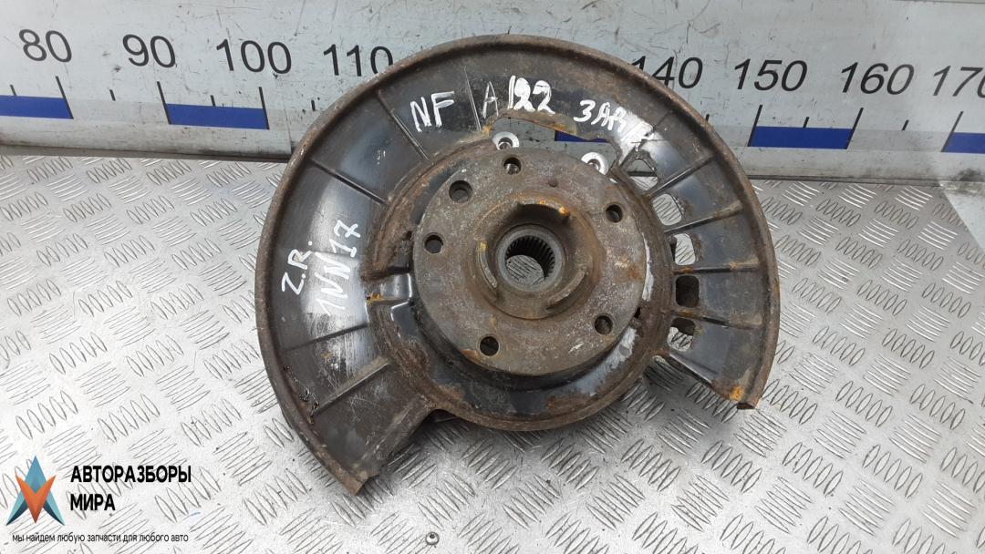 ступица задняя правая Volkswagen Touareg 2 поколение 2011, 3.0 л., V6 TDI, дизель, АКПП, внедорожник 5 дв., 7P0498287, 95833158300, 95834190100, 7P0501655A - фото №1