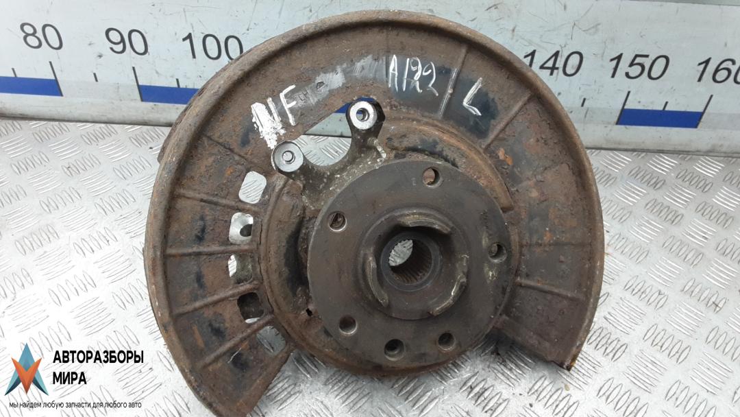 ступица задняя левая Volkswagen Touareg 2 поколение 2011, 3.0 л., V6 TDI, дизель, АКПП, внедорожник 5 дв., 7P0498287, 95833158300, 95834190100, 7P0501655A - фото №1