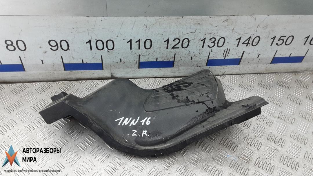 накладка на порог внутренняя Land Rover Freelander 2 поколение 2007, 2.2 л., D TD4, дизель, МКПП, внедорожник 5 дв. - фото №1