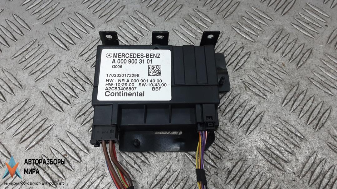 блок управления ТНВД Mercedes-Benz Sprinter 3 поколение (W907) 2018, 2.2 л., CDI 213/313/413, дизель, МКПП, микроавтобус, A0009003101 - фото №1