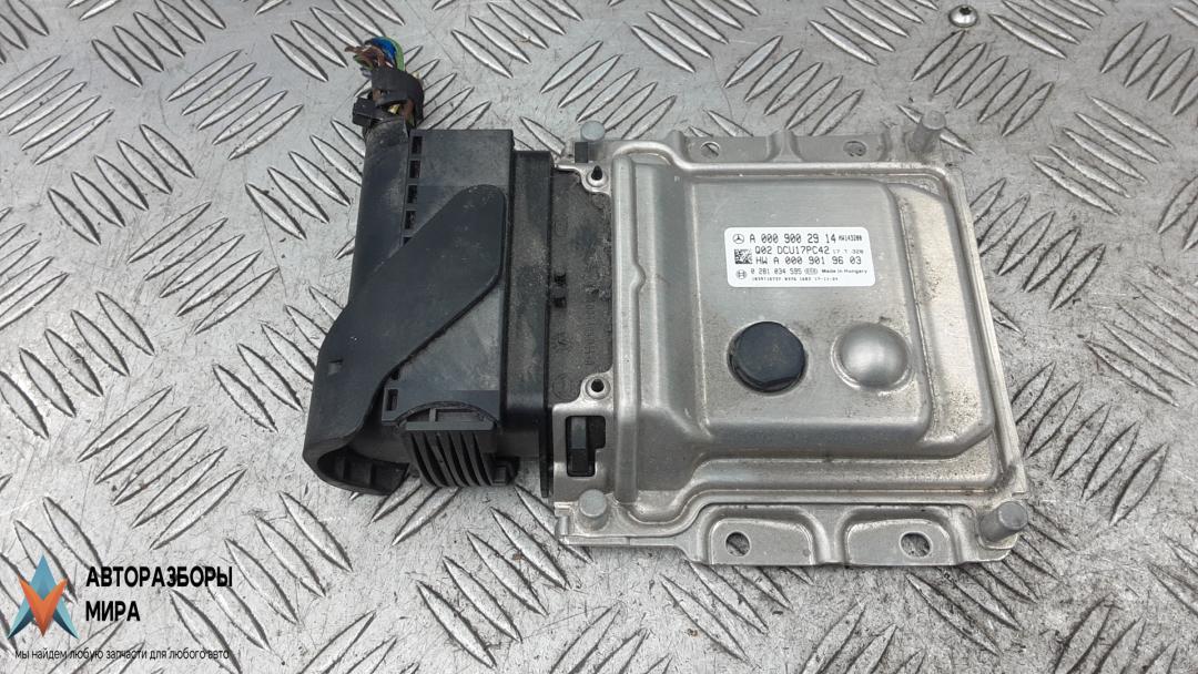 блок управления (другие) Mercedes-Benz Sprinter 3 поколение (W907) 2018, 2.2 л., CDI 213/313/413, дизель, МКПП, микроавтобус, HWA0009019603, A0009002914, 0281034595 - фото №1