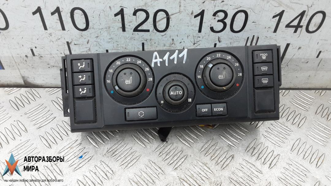 блок управления печки / климат-контроля Land Rover Range Rover Sport 1 поколение 2005, 2.7 л., TDVM, дизель, МКПП, внедорожник 5 дв., JFC501110 - фото №1