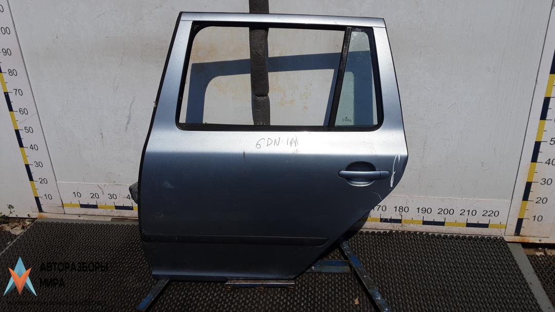 дверь задняя левая Skoda Octavia 2 поколение (A5) 2005, 1.9 л., D TDI PD, дизель, АКПП, универсал - фото №1