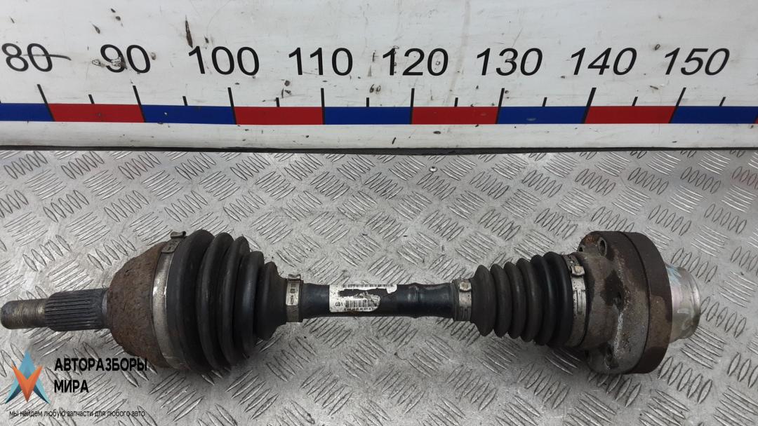 полуось передняя правая (приводной вал, ШРУС) Audi Q7 4L 2006, 3.0 л., D TDI, дизель, АКПП, внедорожник 5 дв., 7L0407271E - фото №1