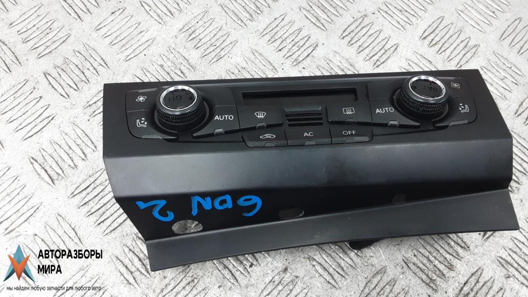 блок управления печки / климат-контроля Audi A4 B8/8K 2008, 2.0 л., дизель, МКПП, седан, 8T2820043AF, 8T2820043AS - фото №1