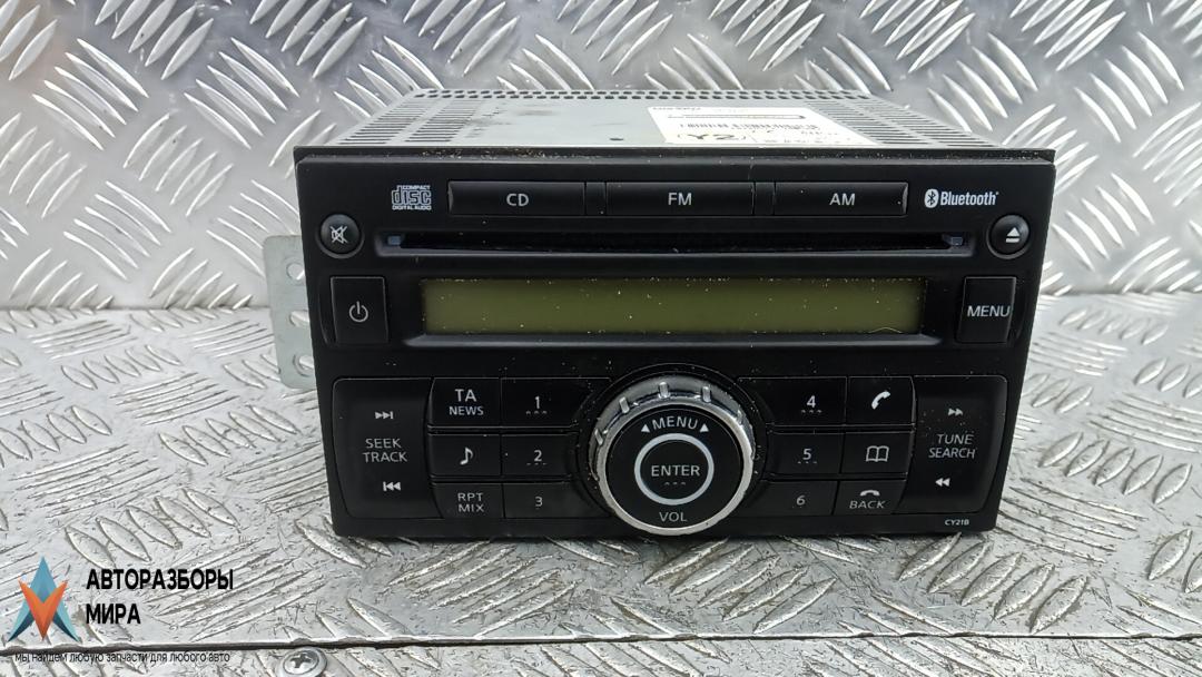 магнитола Nissan Tiida C12 2011, 1.5 л., дизель, МКПП, седан - фото №1