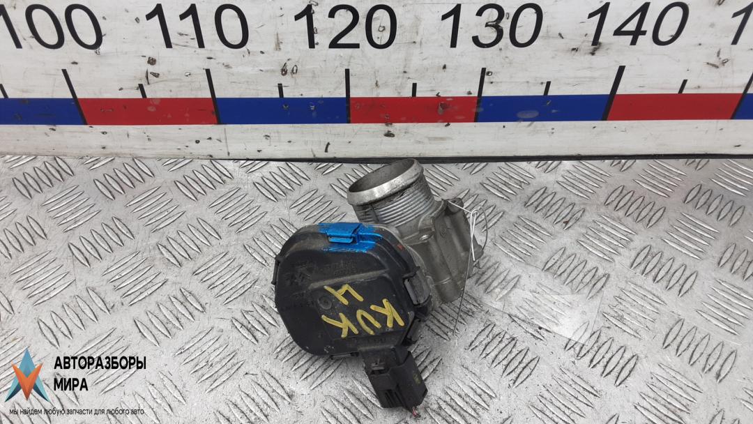 заслонка дроссельная Peugeot 508 1 поколение 2012, 1.6 л., дизель, АКПП, седан, 9673534480 - фото №1