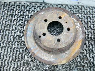 диск тормозной задний Volvo V70 1 поколение 1999, 2.4 л., бензин, МКПП, универсал