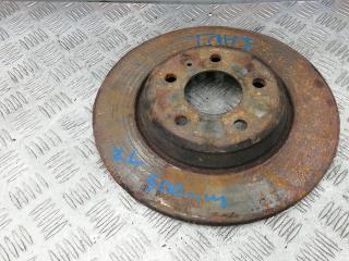 диск тормозной задний Audi A5 8T [рестайлинг] 2012, 2.0 л., TFSI, бензин, МКПП, хетчбэк 5 дв., 8K0615601B, 8K0615601M, 8K0615601J