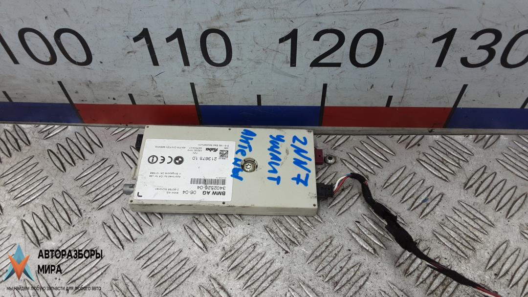 усилитель антенны BMW X3 E83 2004, 2.5 л., бензин, МКПП, внедорожник 5 дв., 21367510 - фото №1