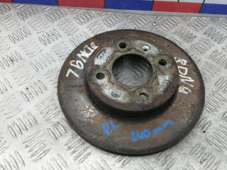 диск тормозной передний Hyundai Getz 1 поколение [рестайлинг] 2005, 1.1 л., бензин, МКПП, хетчбэк 5 дв.