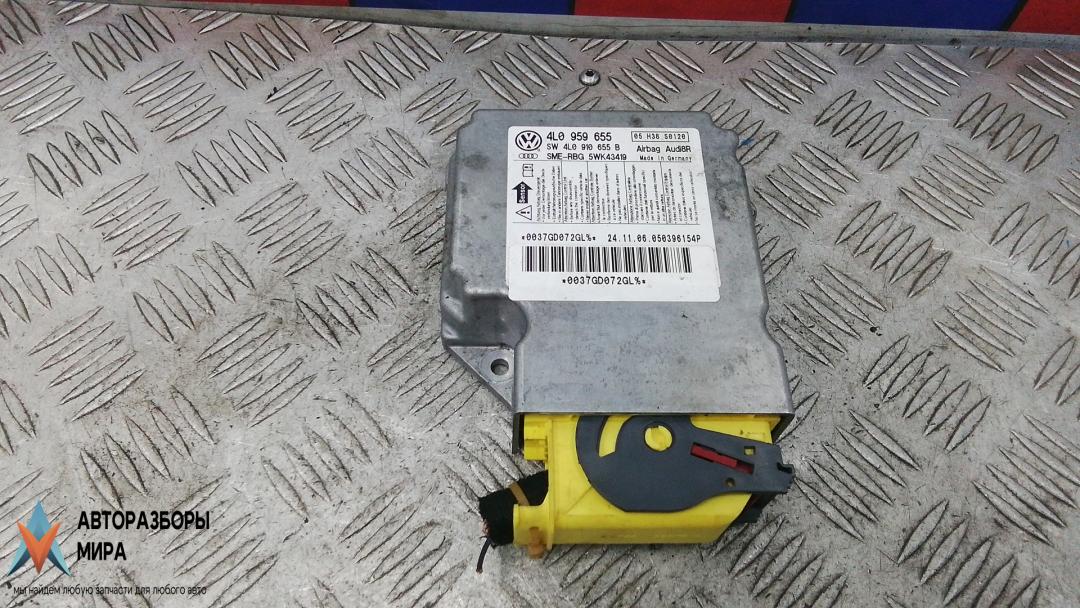блок AirBag Audi Q7 4L 2007, 3.0 л., D TDI, дизель, АКПП, внедорожник 5 дв., 4L0959655 - фото №1