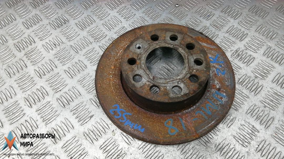 диск тормозной задний Skoda Octavia 2 поколение (A5) 2005, 2.0 л., бензин, МКПП, хетчбэк 5 дв., 1K0615601L - фото №1