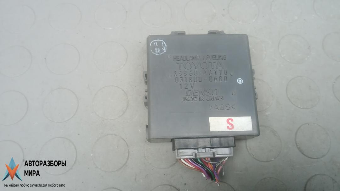 блок управления светом Lexus RX 3 поколение 2008, 3.3 л., бензин, АКПП, внедорожник 5 дв., 89960-48170 - фото №1