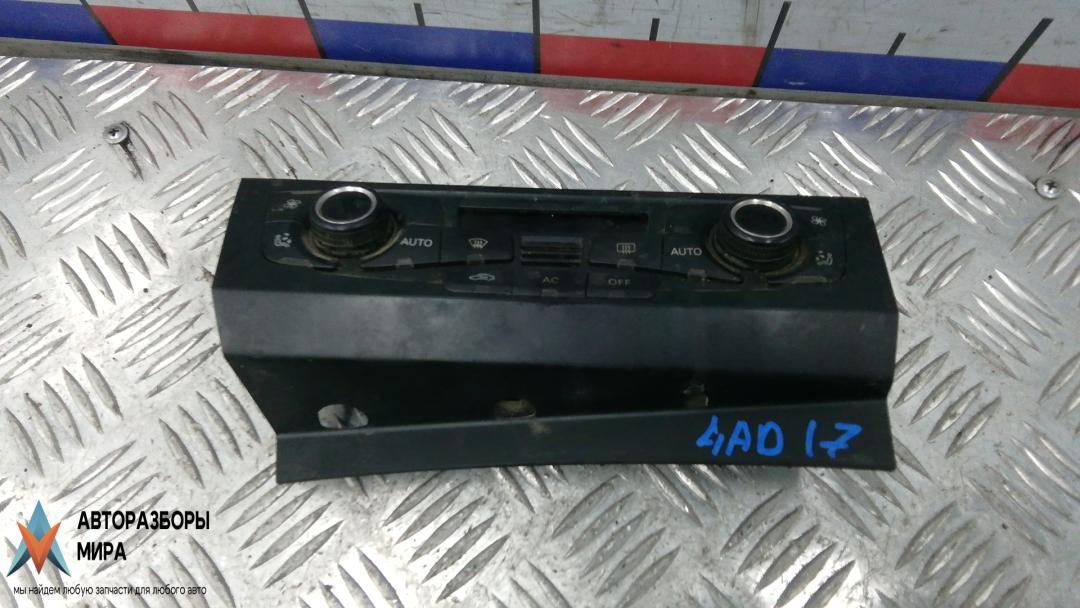 блок управления печки / климат-контроля Audi A5 8T 2010, 3.0 л., TDI quattro, дизель, АКПП, хетчбэк 5 дв., 8T2820043AF - фото №1